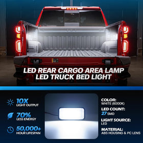 LACHTEM installed in Silverado truck bed showing improved cargo visibility