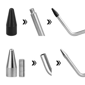 LadyRosian stainless steel rods close-up highlighting corrosion resistance and strength
