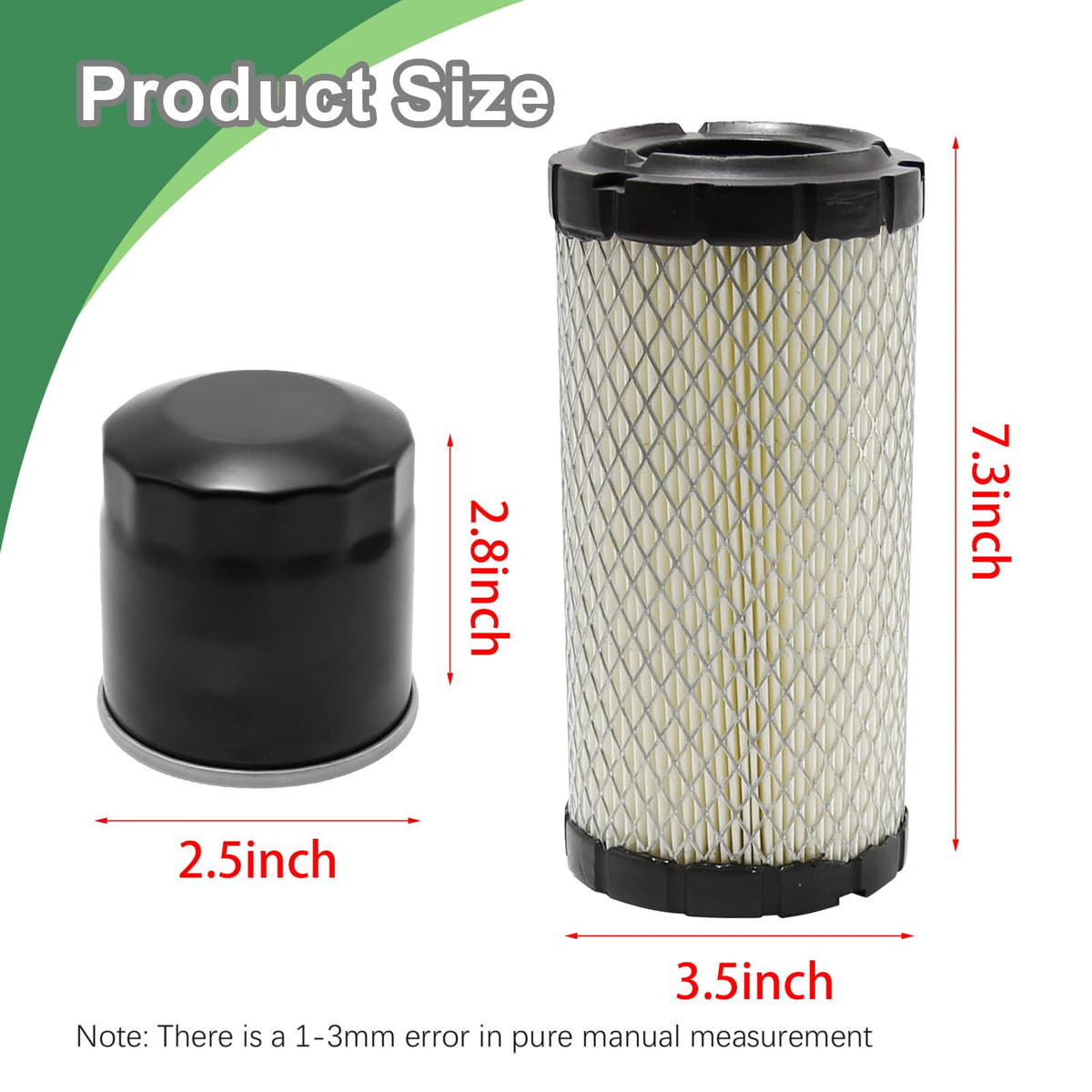 laffoonparts air filter closeup highlighting pleated media for better airflow protection