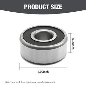 laffoonparts detailed shot of bearing race and balls showing smooth rotation benefit
