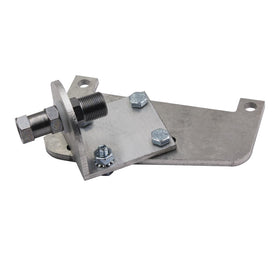 LAFORMO mount installed on driver side mirror offering secure antenna support
