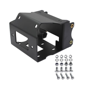 LAFORMO mounted with winch demonstrating secure fit and load support benefit