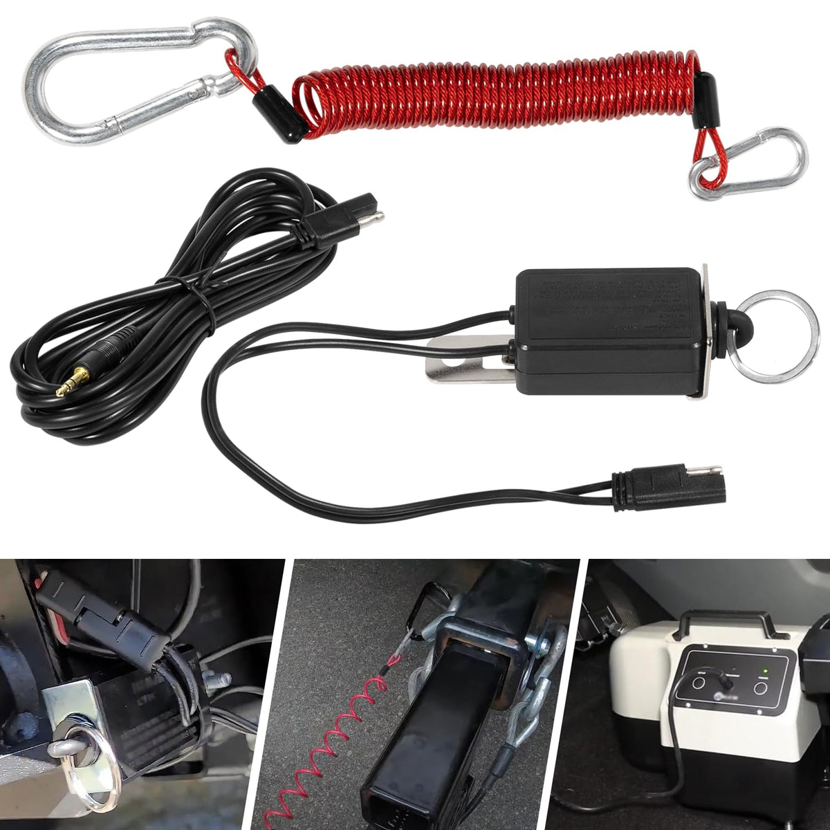 LAIKOU breakaway switch front mount showing secure installation benefit