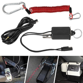 LAIKOU breakaway switch front mount showing secure installation benefit
