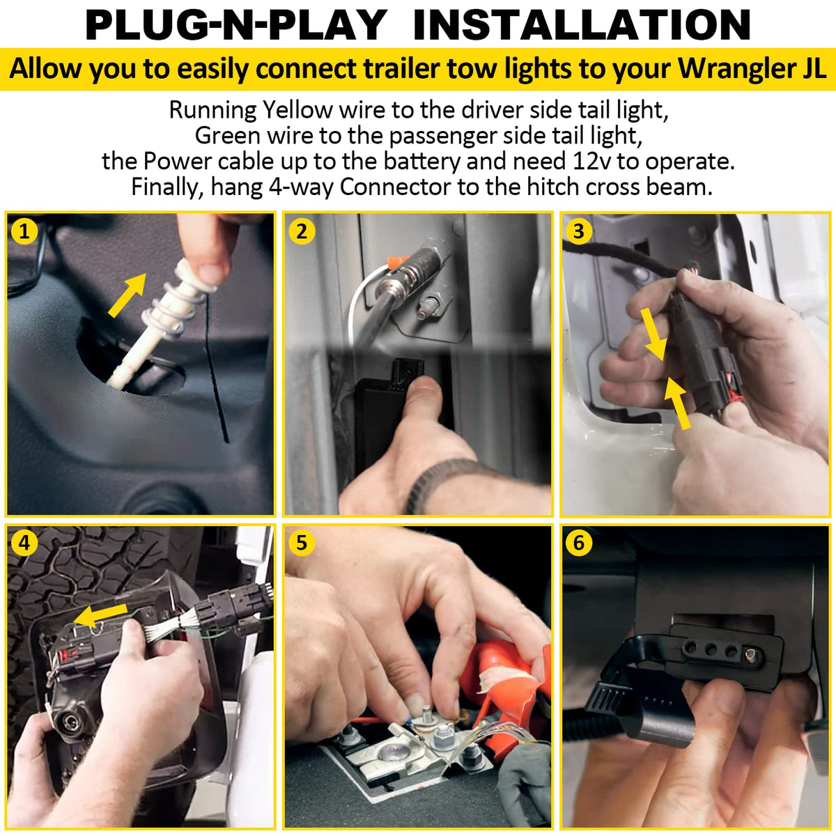 LAIKOU protective harness tube shielding wires from water and debris
