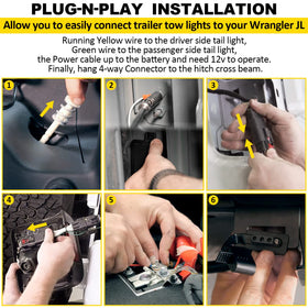 LAIKOU protective harness tube shielding wires from water and debris