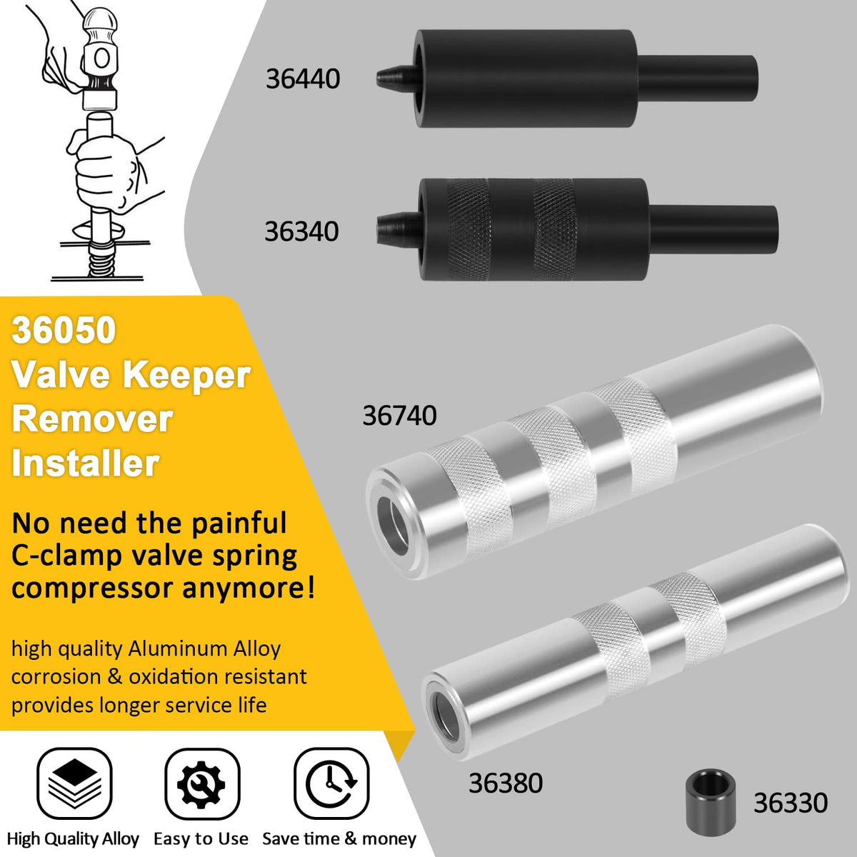 LAIKOU bench setup with valve stem showing precise installer alignment
