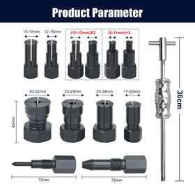 LainKeen slide hammer detail demonstrating robust impact control for extraction