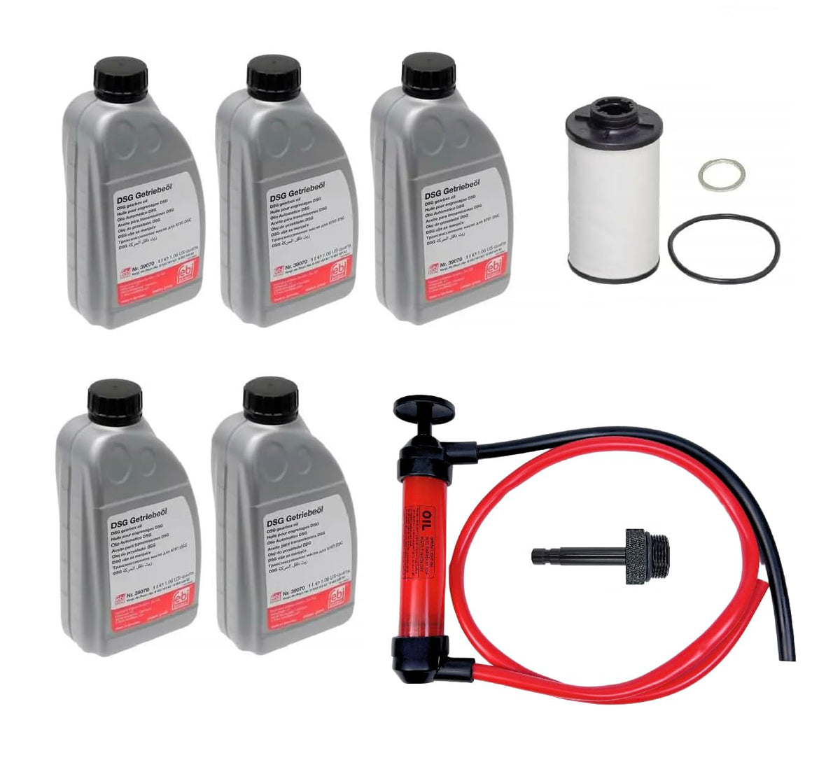 LAIPZ kit overview showing all components for easy service