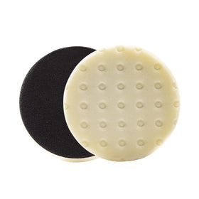 Lake Country front view of 5.5" white pad showing usable surface, highlights reliability