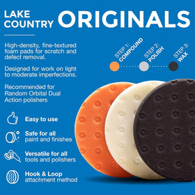 Lake Country close-up of CCS pockets highlighting controlled polish release and slow absorption