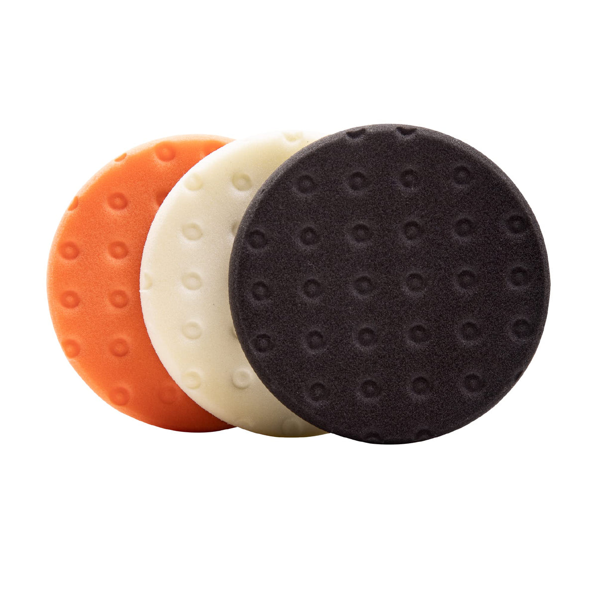 Lake Country front packaging showing three 6.5" pads and benefits