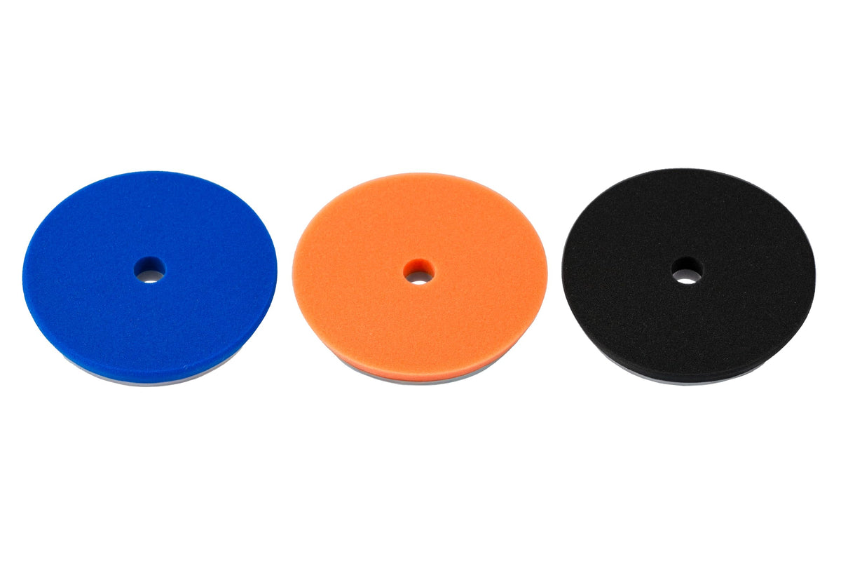 Lake Country front view of 3-pack HDO pad kit showing colors and packaging benefit consistency