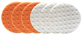 Lake Country close-up of pocketed foam face preserving polish on surface
