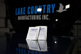 Lake Country powder texture close-up demonstrating fast-dissolving action