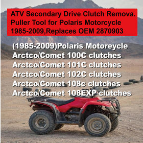 LAMBIS in-action removing a Polaris clutch on vehicle, safe removal benefit