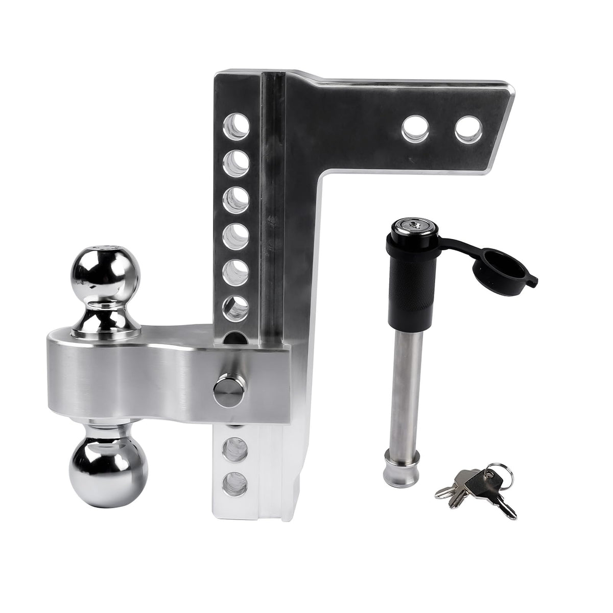 Lamerto two locking bolts and two keys detail for theft prevention