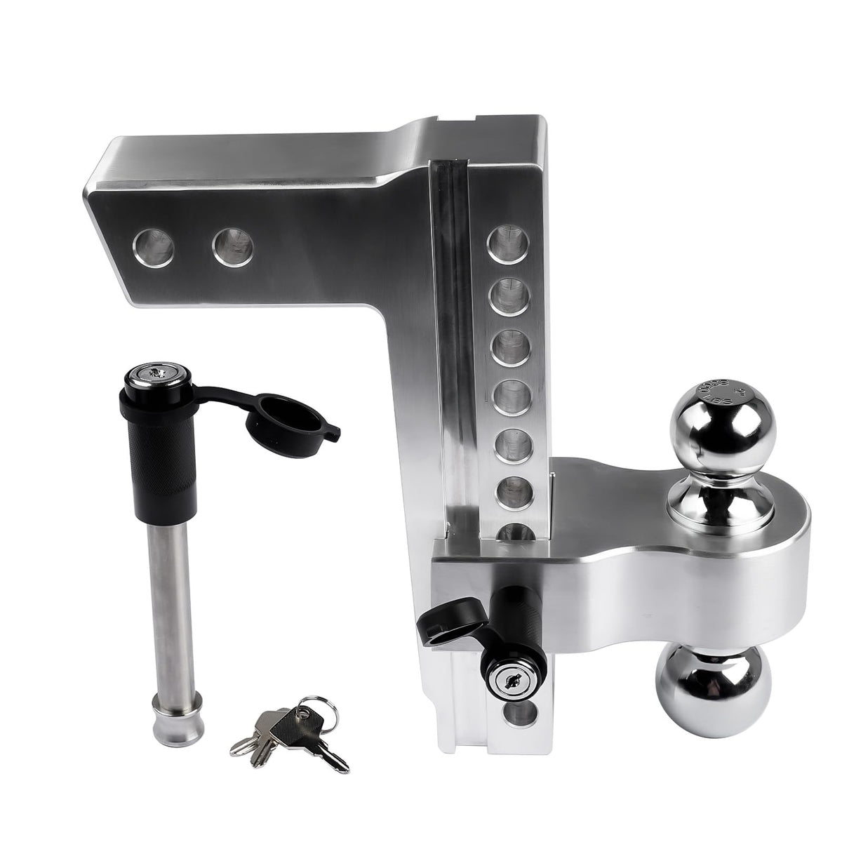 Lamerto installed in a 2.5-inch receiver showing solid fit and strength