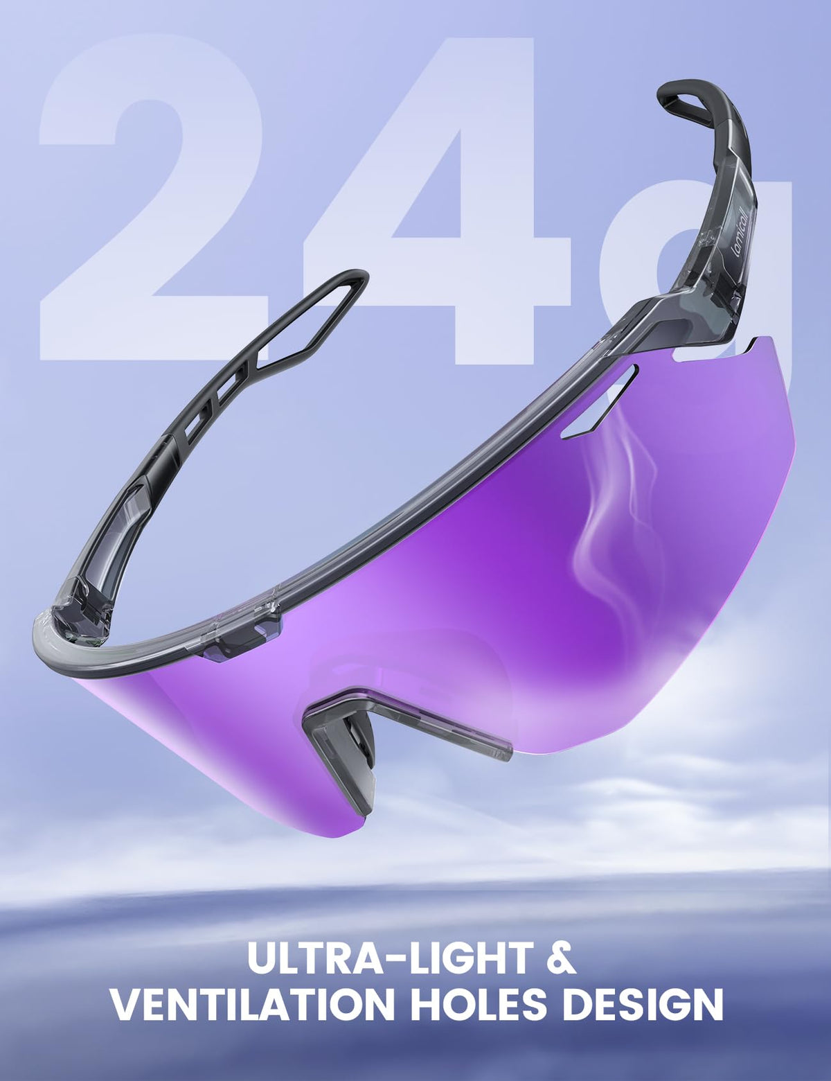 Lamicall adjustable nose pads detail for personalized comfortable fit