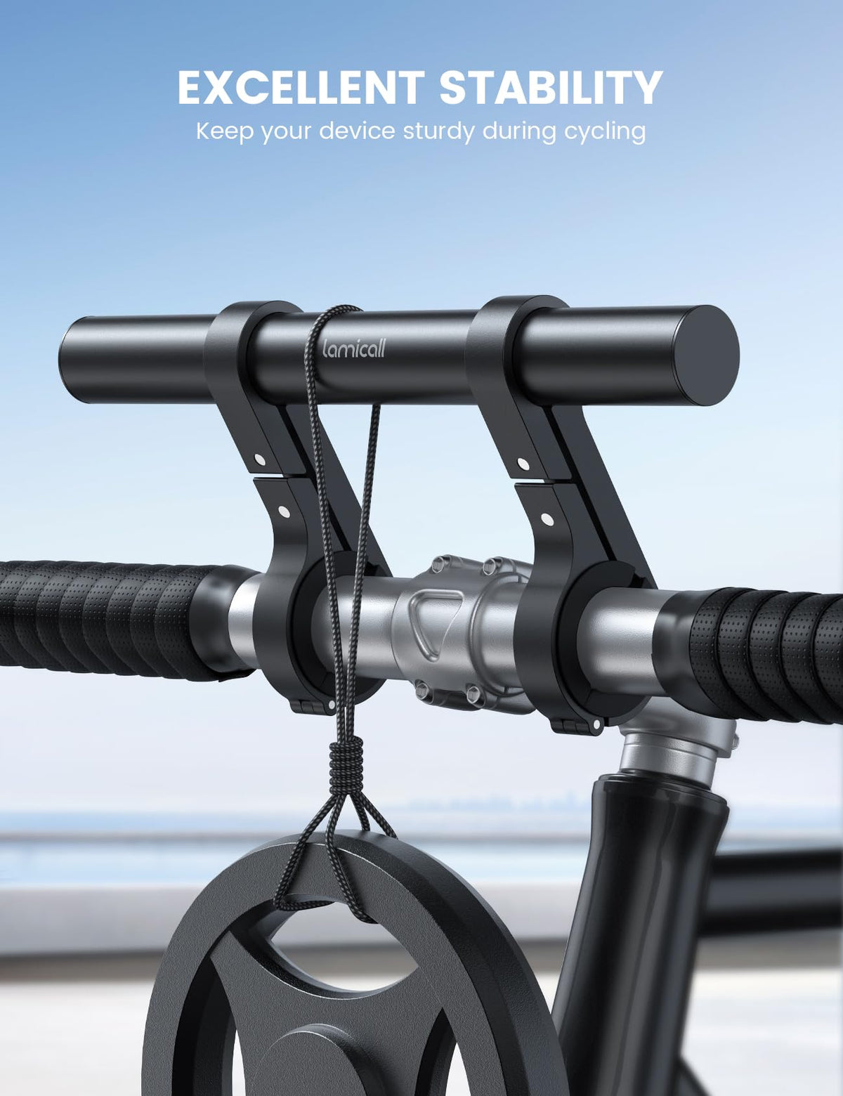 Lamicall aluminum texture detail highlighting matte finish and corrosion resistance benefit