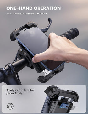 Lamicall silicone pad close-up protecting phone and reducing vibration