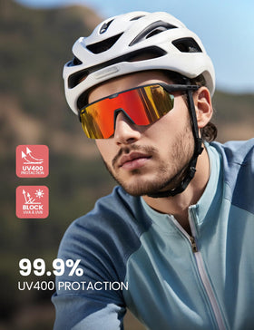 Lamicall close-up of TAC polarized lens showing color clarity and glare reduction benefit