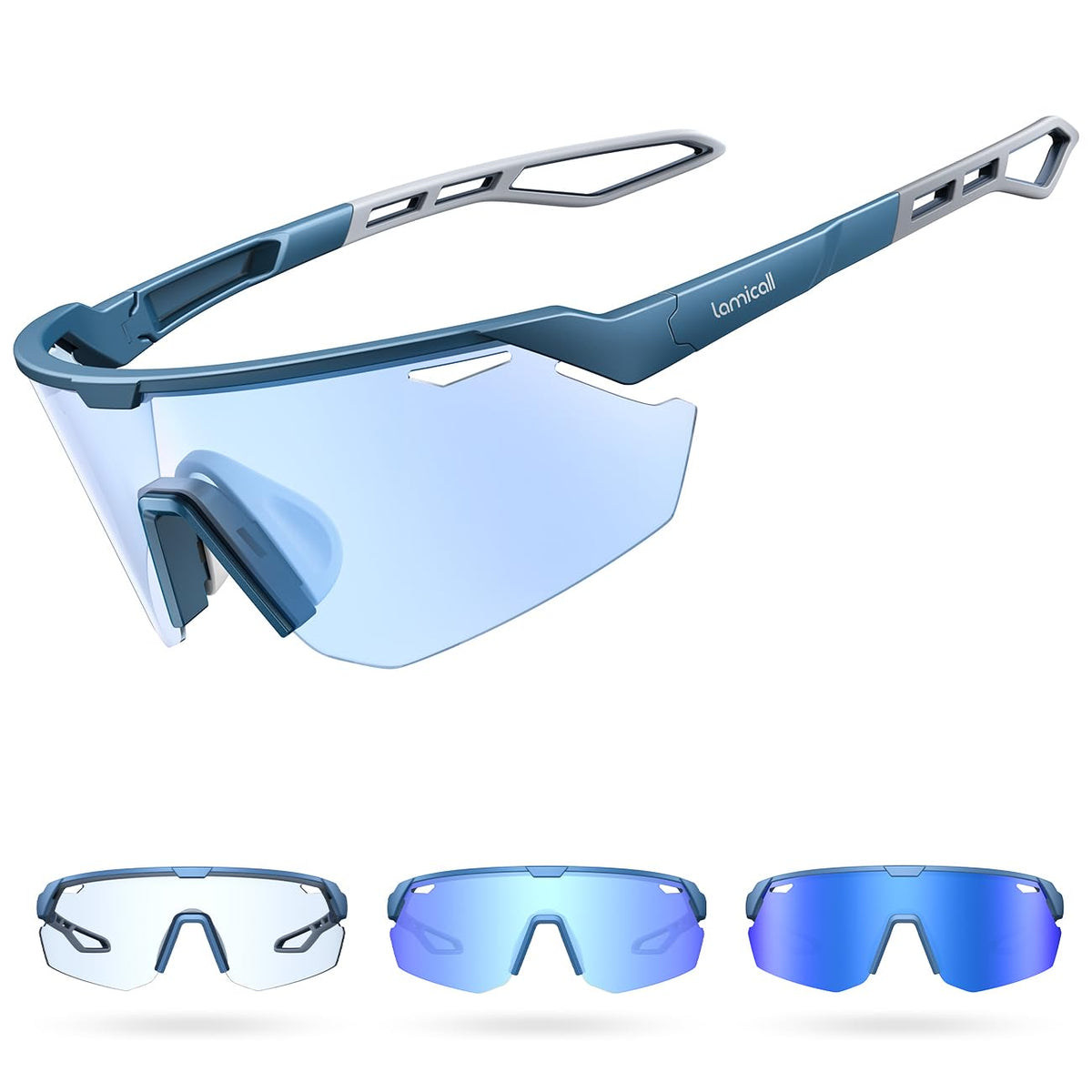 lamicall front view showing frame style and sporty look, enhances active comfort