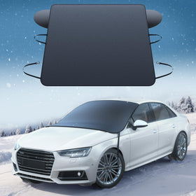 Lamicall front view of cover on windshield showing full protection benefit
