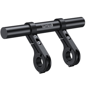 Lamicall front view of extender showing clean mounting space and benefit of organization