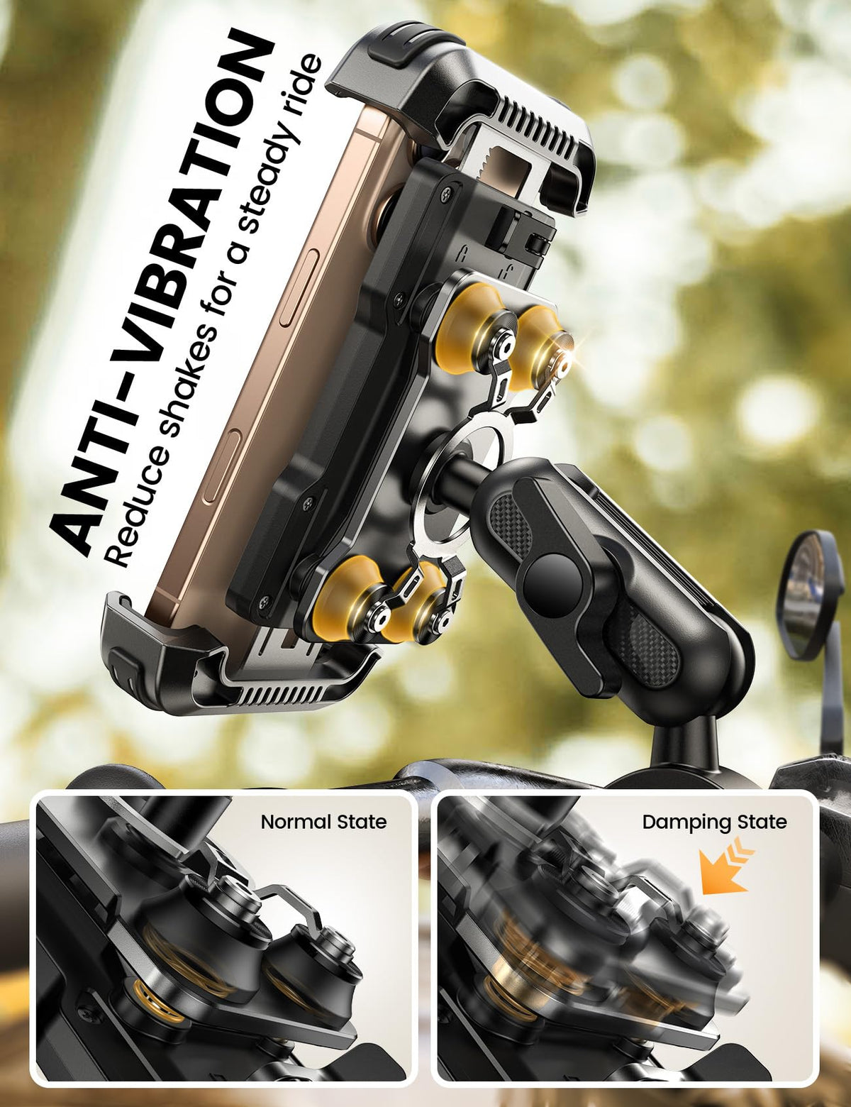 Lamicall safety lock and screws detail for theft-resistant protection