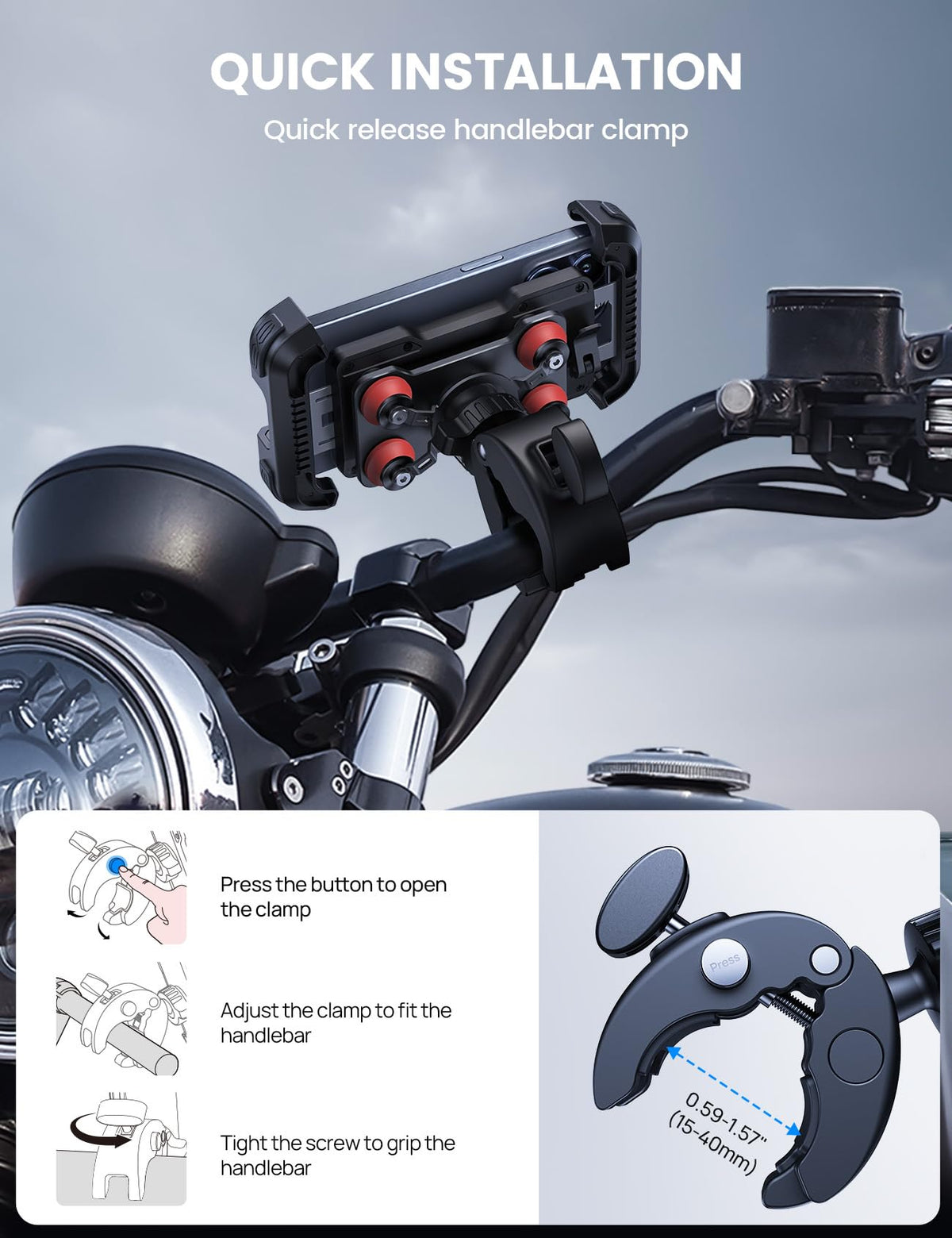 Lamicall side profile highlighting alloy and composite construction durability
