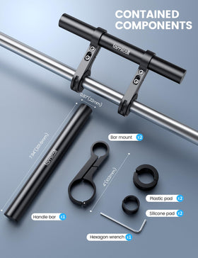 Lamicall size comparison beside ruler showing 7.9-inch length for planning mounts