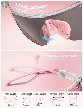 Lamicall temple close-up with silicone grip preventing slippage during activity