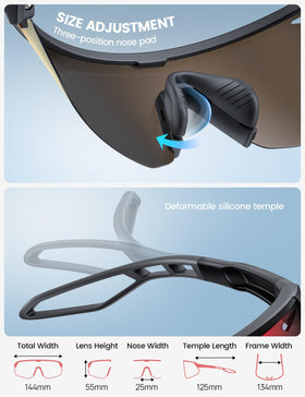 Lamicall lens ventilation ports close-up helping airflow to reduce fogging during activity