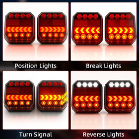 LAMPEASE paired controller display indicating battery levels for easy checks