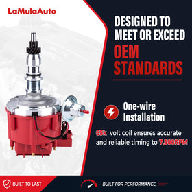 LaMulaAuto top cap and rotor detail showing contact points for reliable spark