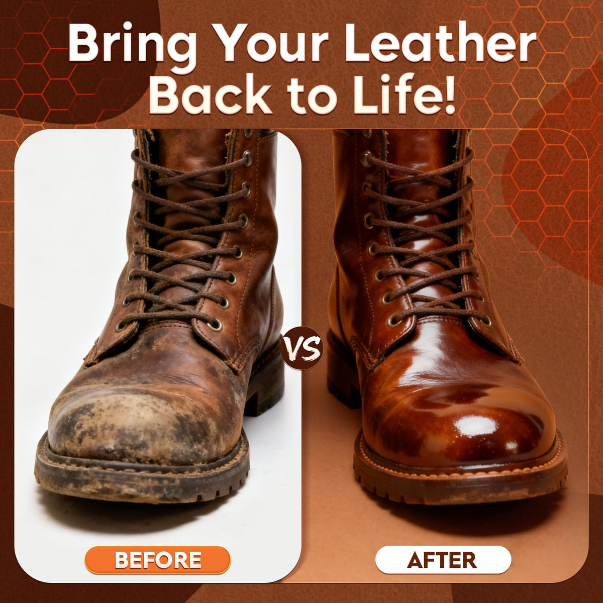 LANBEIDE brushes and cloth set arranged for efficient leather care