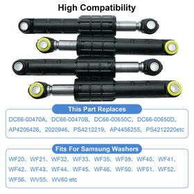 LANDSIN shock absorber installed on washer reducing vibration and noise