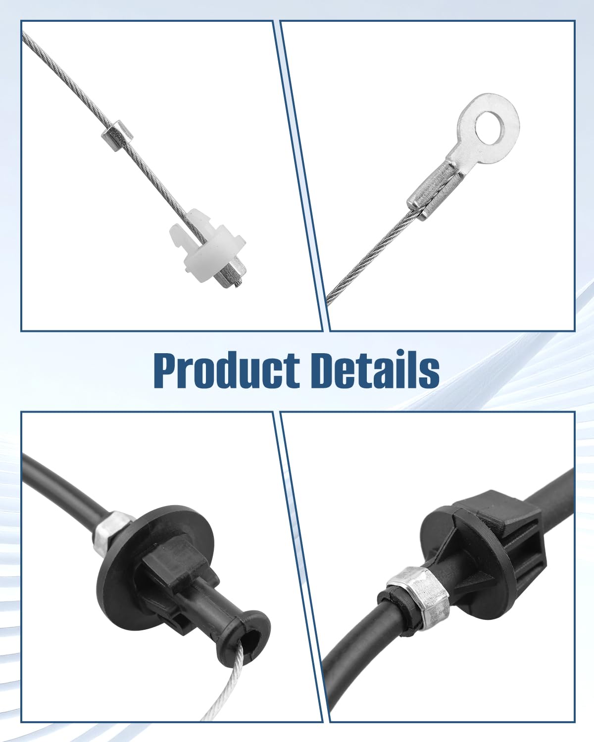 LANDSIN cable routed through firewall showing factory-style installation