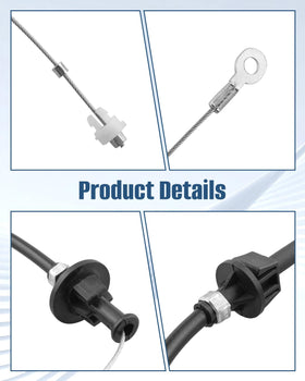 LANDSIN cable routed through firewall showing factory-style installation