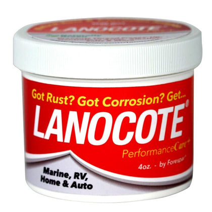 LanoCote 4 oz front label showing product name and compact size benefit