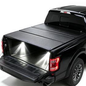 Lanotech front view on Ford Maverick showing full-bed protection and sleek appearance