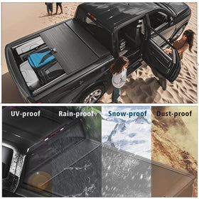 Lanotech tailgate locking detail providing reinforced theft protection