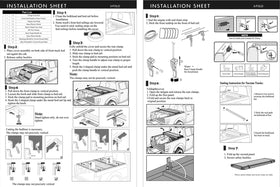 Lanotech package contents laid out to show all included clamps and rails for quick install
