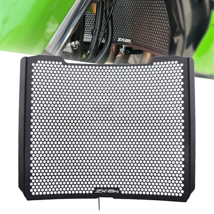 LANQIAN front view of radiator guard installed showing full coverage and streamlined look