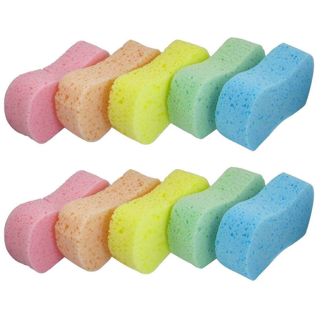 Lantee front packaging showing full 10-piece sponge pack and value benefit