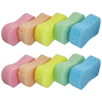 Lantee front packaging showing full 10-piece sponge pack and value benefit