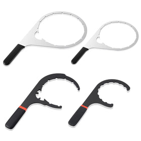 Lanties front view of 4-piece wrench set showing sizes and compact kit benefit