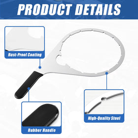 Lanties textured rubberized handle close detail for secure comfortable grip benefit