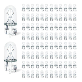 lanuovx front packaging showing 100-pack and clear bulbs, reliable spare supply